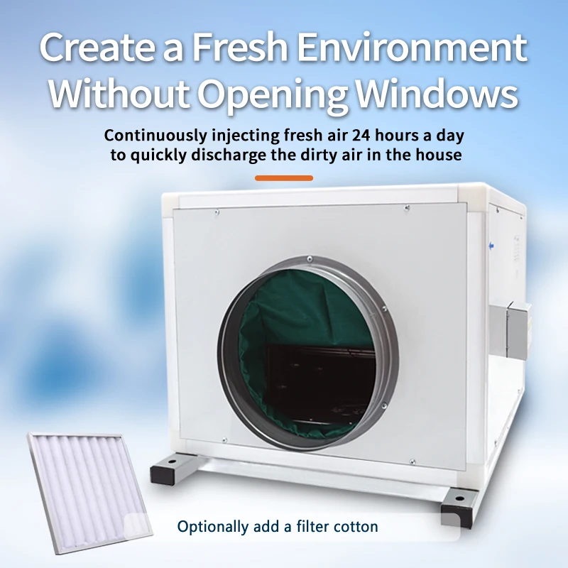 safety top quality low noise cabinet-type fresh air ventilator anticorrosion centrifugal duct fan