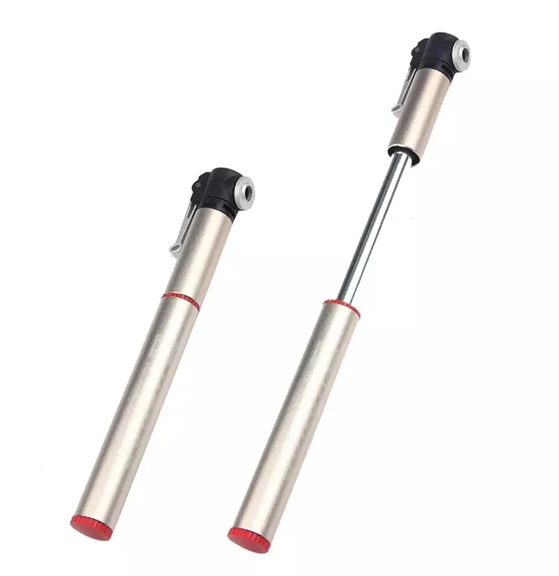 New Portable Pocket Aluminum Bicycle Hand Pump Mountain Mini Bike Pump