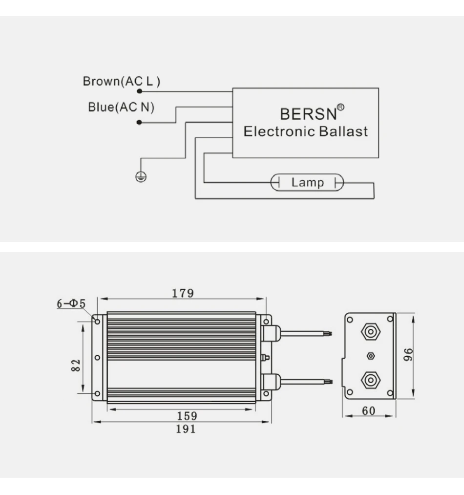 70W Electronic High Pressure Sodium Ballast 70W HID electronic ballast for high pressure sodium lamp