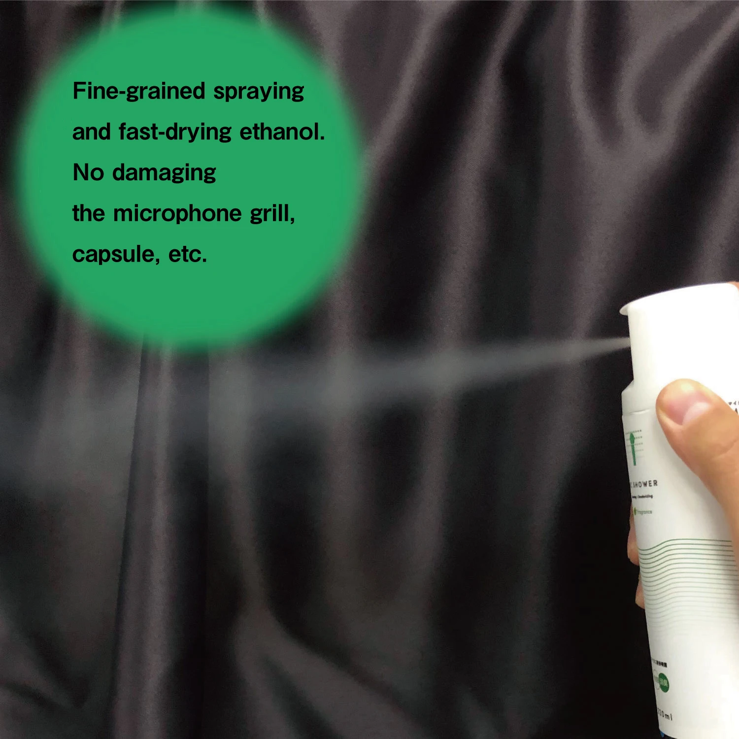 Aerosol deodorize highly volatile contact spray spot cleaner