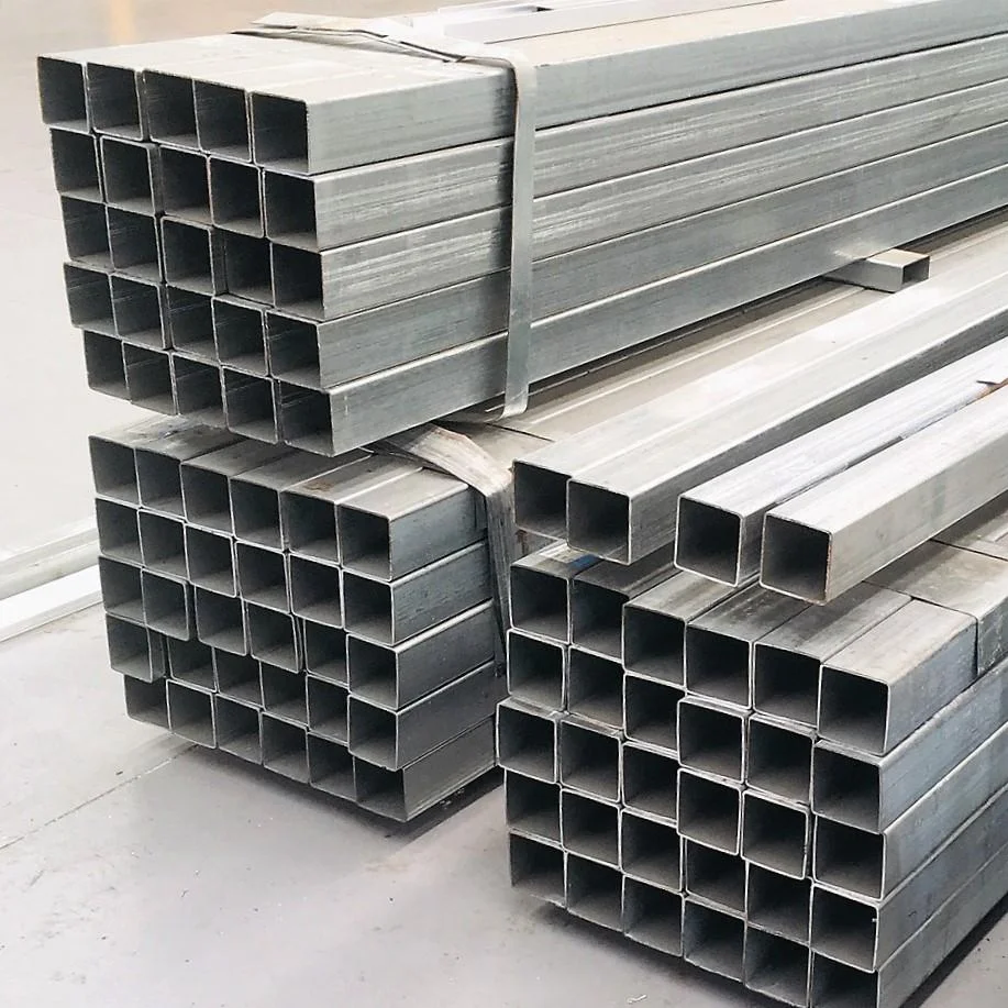 High Quality Astm A500 SHS RHS ASTM A500 STEEL 100x100 MS Galvanized Square Tube Hollow Section Rectangular Pipe Price List Prod
