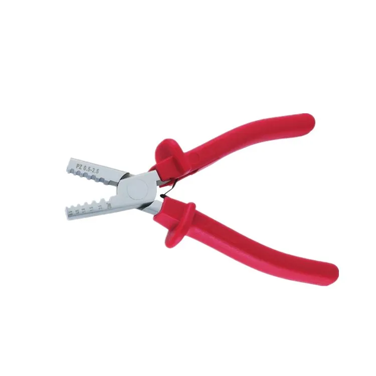 PZ0.25-0.5 Crimping plier for cable end sleeves /insulated and non-insulated ferrules