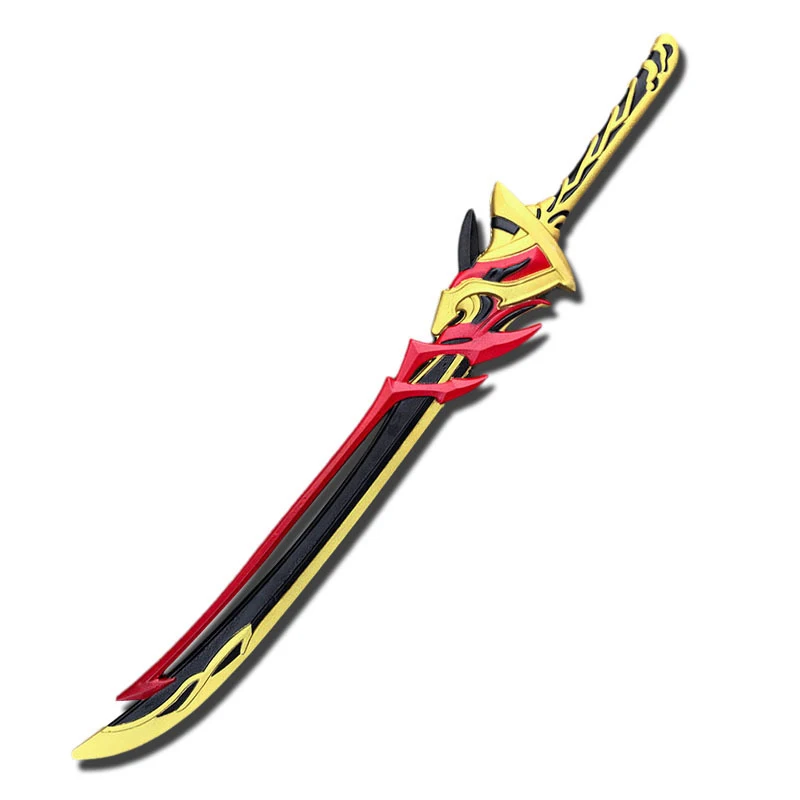 Anime Game Sword Weapon 100cm Game Cosplay Soft Rubber Weapon Model Prop Children Samurai Sword Wholesale