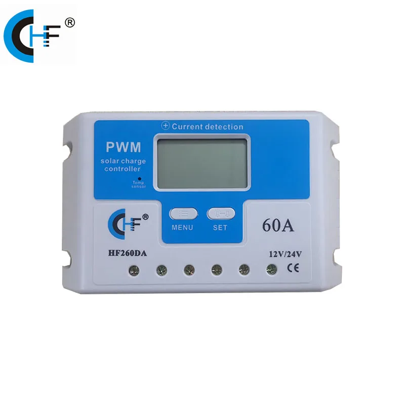 HF260D за максимальной точкой мощности Солнечный контроллер заряда PWM блок управления установкой на солнечной батарее 12/24V 60A