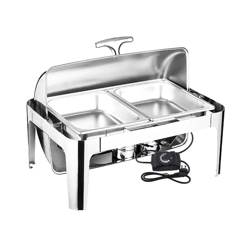 Factory directly stainless steel warming showcase marmites chauffantes buffet food warmer chafers buffet