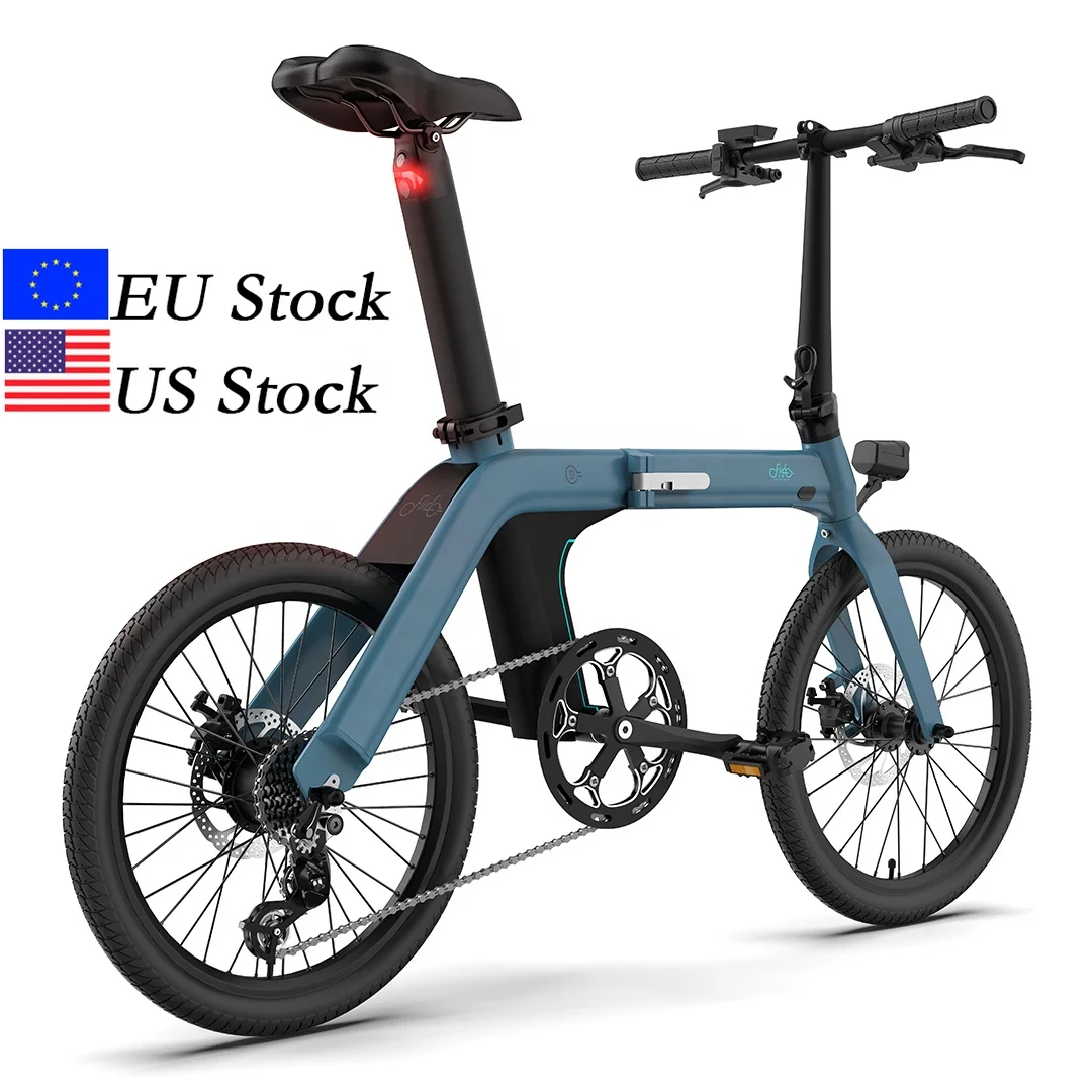  США Европа склад ebike Fiido D11 складной электрический велосипед 20 дюймов 11.6AH 36V e 250w