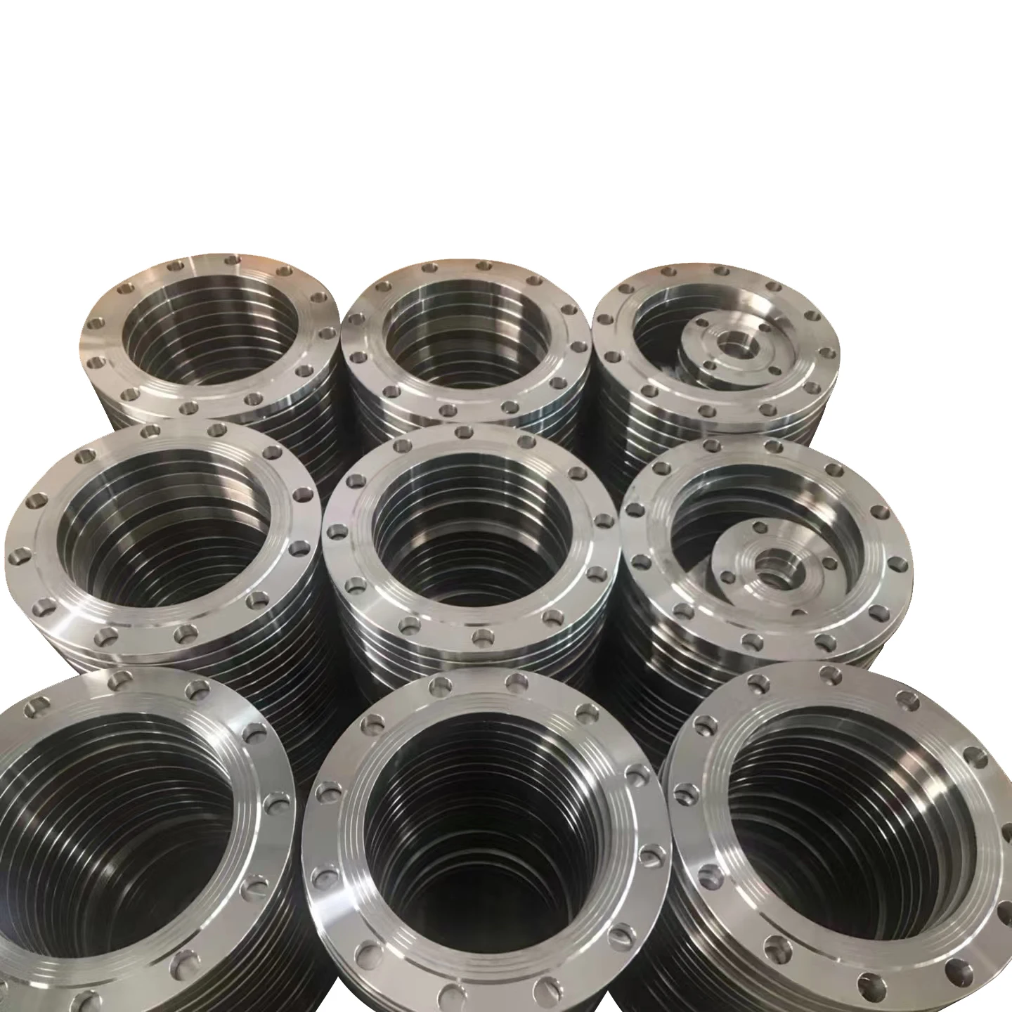 Industrial Field Sanitary Stainless Steel 304/316 Hardware Pipe Fitting Forged Welding Flange ISO Standard slip on Flange