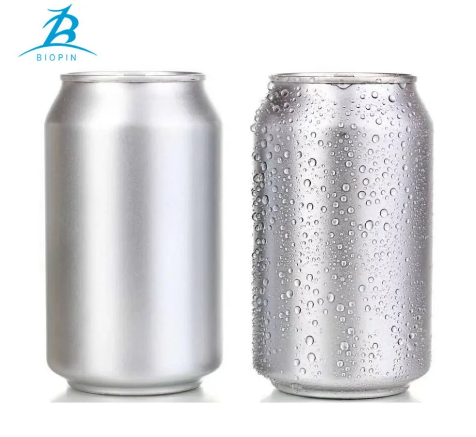 Aluminium Can 330ml Standard Empty Beverage Can for Beer, Soda, Cocktail, Mineral Water Packaging