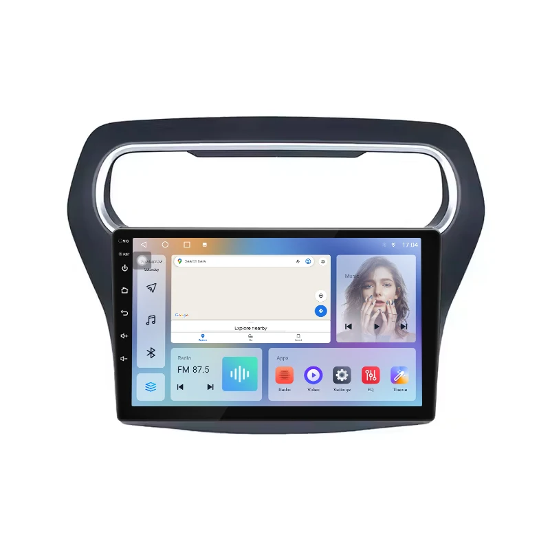 Manufactory 7862S Android12 DSP Carplay TS10S Android Car Multimedia Car Stereo Touchscreen With Fit Bracket For Ford Escort