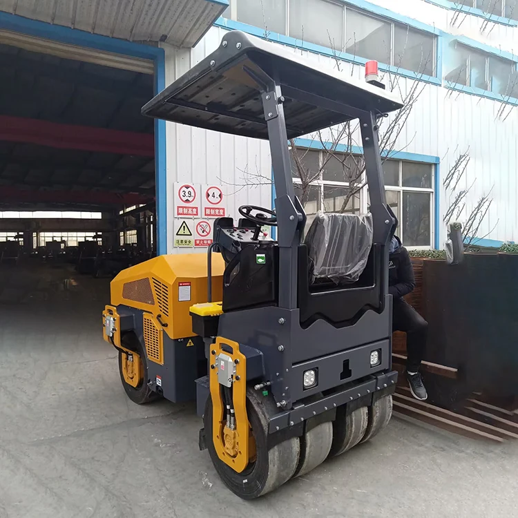 Good Price FURD 3 Ton Vibratory Pneumatic Rubber Tire Roller