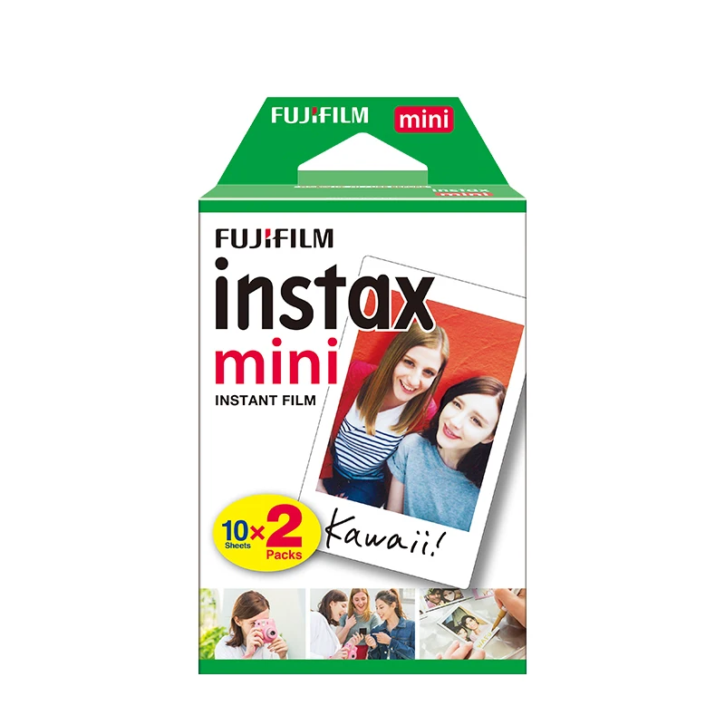  Белая пленка Fujifilm Instax для камеры Fuji Instant 20 листов Mini Liplay Film 7 / 8 9 70 90