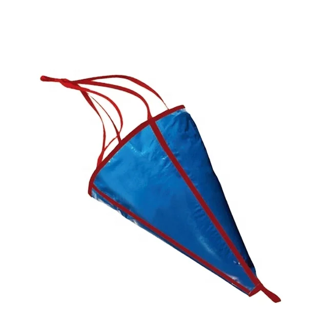 Blue Drift Anchor Sock Extra Large Size Heavy Duty Strength Long Life Sea Anchor for Boat