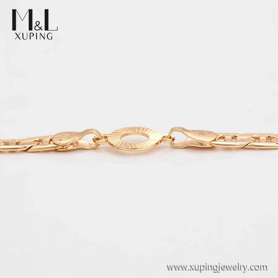 ML26629 XUPING Jewelry ML Store Wholesale Fashion Neck 18K Gold Color Woman and Man Daily Wear Chain Necklaces