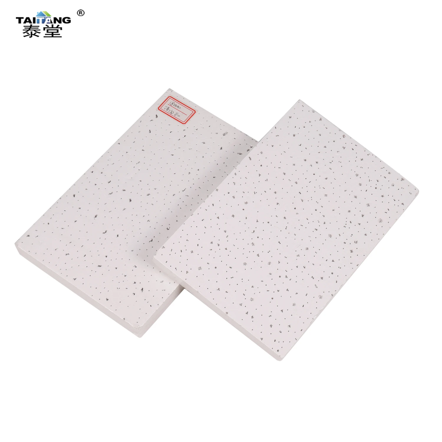 0.9 Nrc Acoustic Mineral Fiber Ceiling Board And Ceiling T-Grid Black Ceiling Tiles 60 X 60