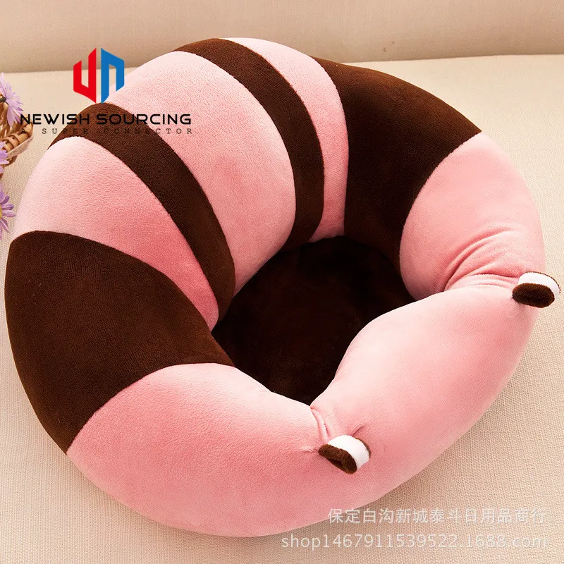 
Hot Style Safety Baby Learn Chair Plush Toy Creative Children Cartoon Soft Sofa Baby Learn Chair Gift 