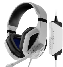 Stylish gamer headphones gaming games pc headphone gaming head set headphones with LED lights