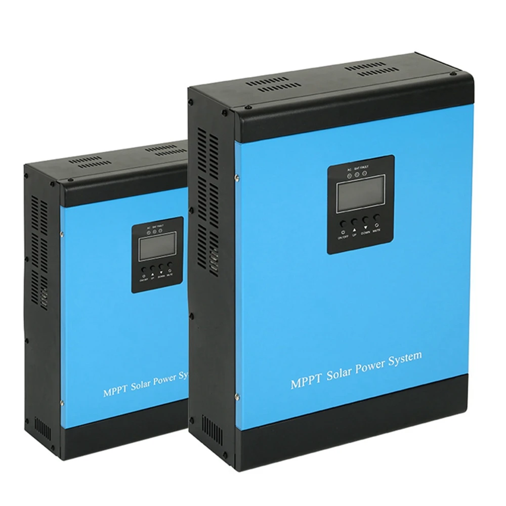 8000W 48v Dc To Ac 220V 230V Solar Hybrid Inverter Pure Sine Wave Off Grid Inverter for Solar System with MPPT solar charger