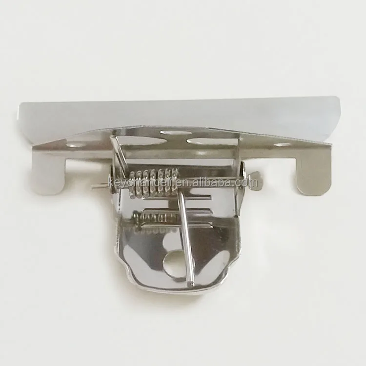 80mm silver paper clip metal butterfly clipboard clip