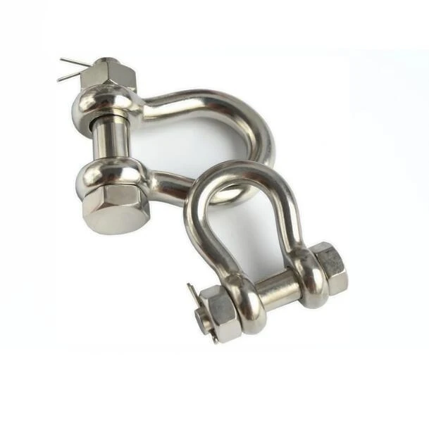 Hot Selling Rigging Hardware G2130 Us Type Bow Type Shackle Bolt Safety Anchor Shackle