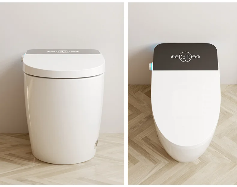 Modern High-end Automatic Bathroom Sanitary Wares Floor Intelligent Toilet Smart toilets