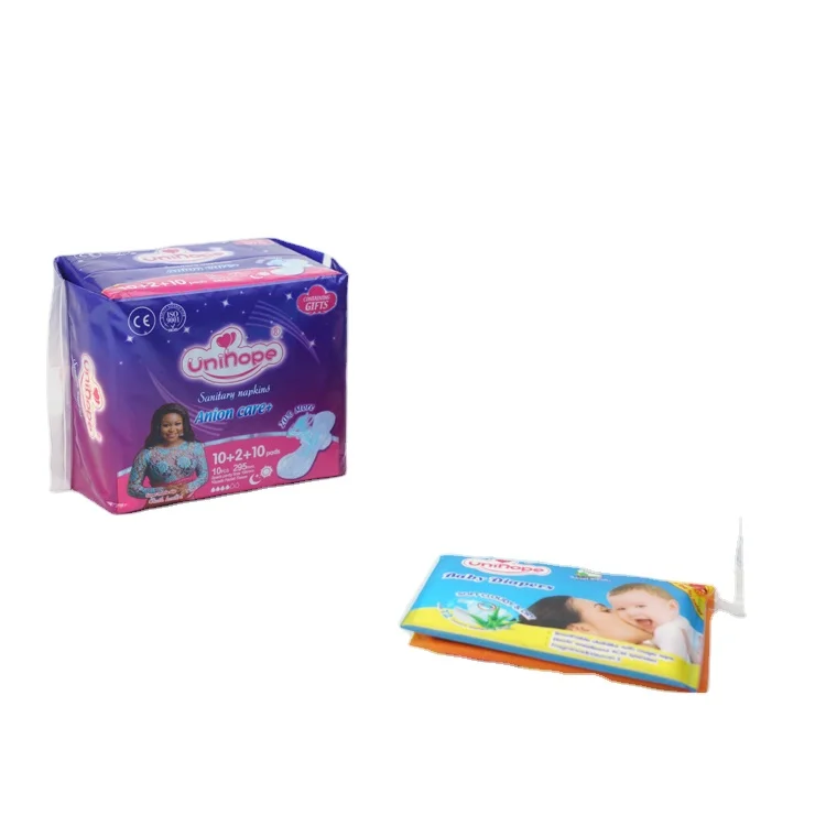 Оптовая продажа женские гигиенические прокладки менструальные салфетки тканевые Бумажные Прокладки свободные полотенца африканский рынок