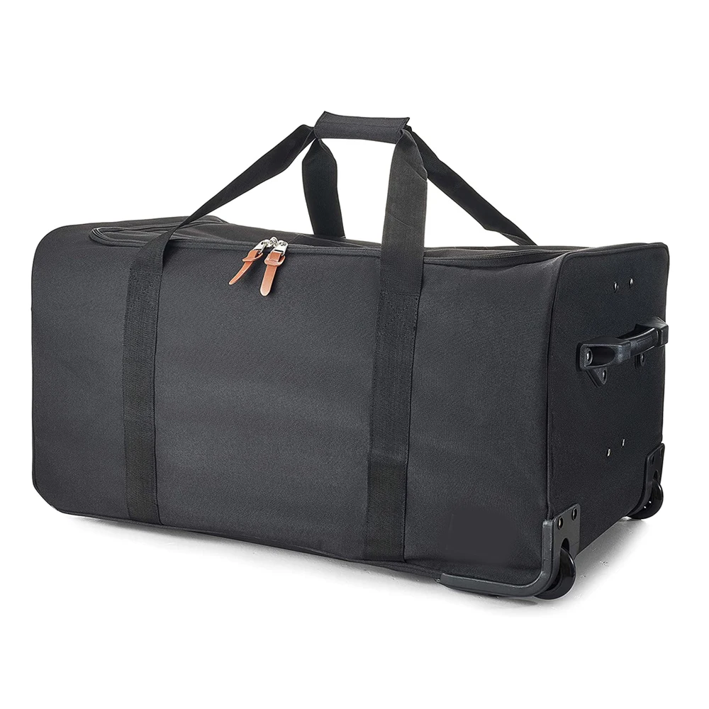 Rolling Travel Bag Duffel Bag Dance Bag with Garment Rack