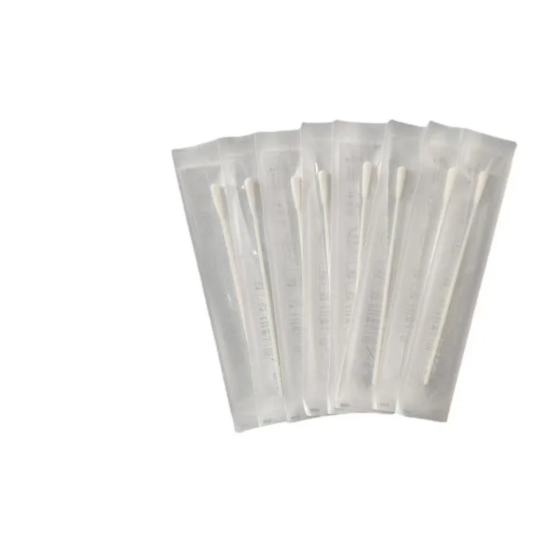 High Quality Nasopharyngeal Flocked Swabs Nylon Flocked Disposable Nasal Flock Swab