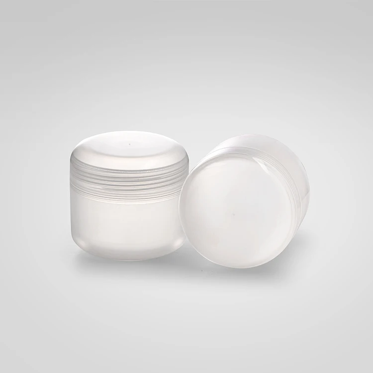 200g arc plastic jar hair mask cleaning mud film bath salt skin care product packaging plastic empty cream jar