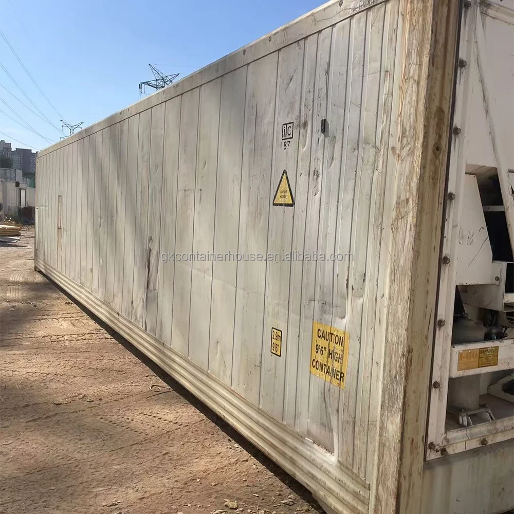 Cheap Transportation 40ft High Cube Used Reefer Shipping Container For Sale