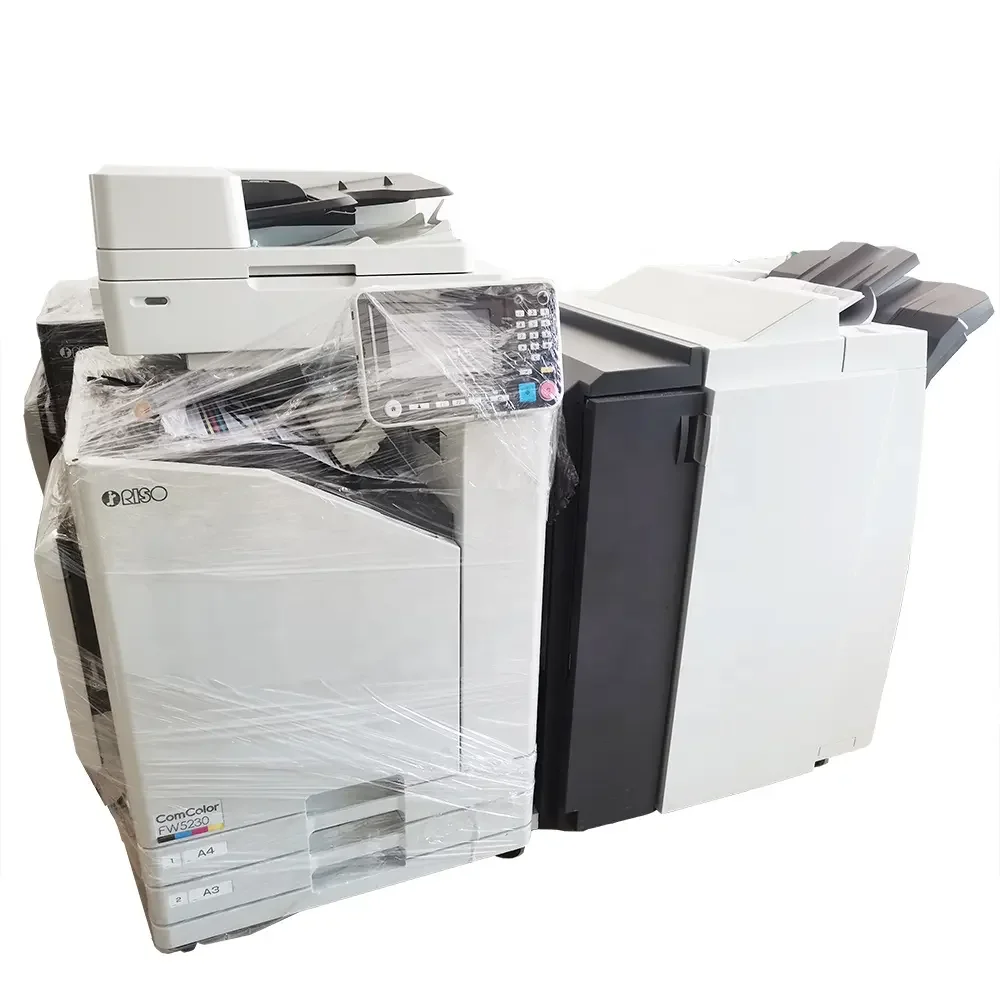 A3 Comcolor Gd9630 For Riso Digital Duplicator Used Copier Machine