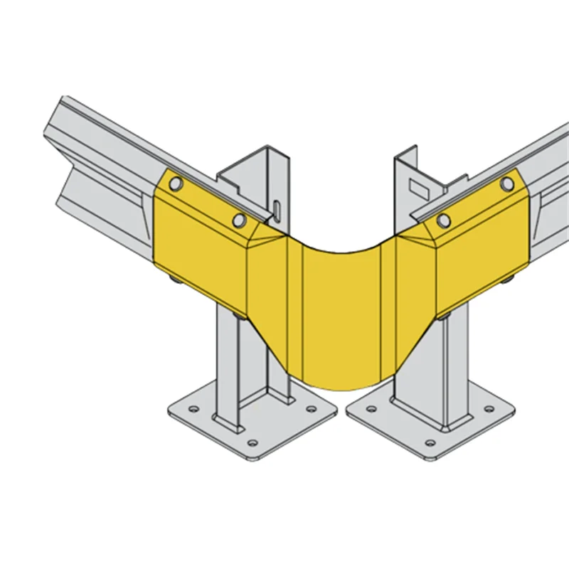 Road Safety Product Crash Barrier Used Highway Guardrail Corners Q235 Galvanized W Beam Guard Rail For Hihgway