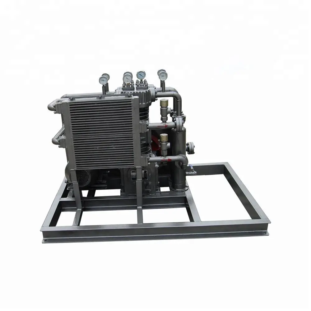Oil Free Compressor Freon Recovery Semi-hermetic Piston Industrial Compressors for Manufacturing Plant