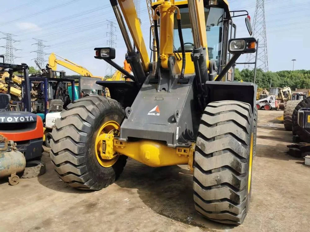  Китайский бренд ручной компактный колесный погрузчик SDLD 956L 5 тонн б/у на продажу