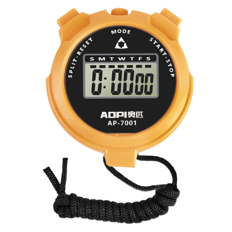 stopwatch timer sports fitness running track training student referee competition multi-channel electronic stopwatch