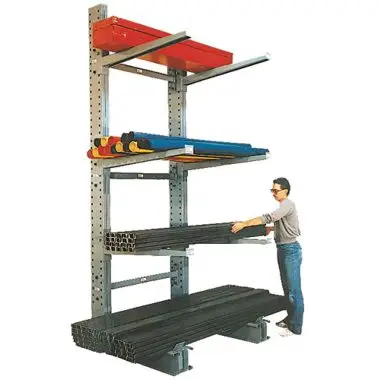 Adjustable Equipment Supply Chain Storage Racking Cantilever Rack for Warehouse Management