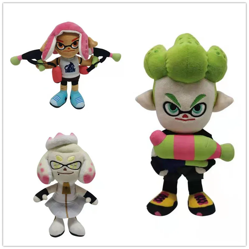 2024 унисекс Джет воин 2 переключателя Splatoon2 плюшевые Мультяшные игровые фигурки PP хлопок наполнитель для детей игрушки на заказ