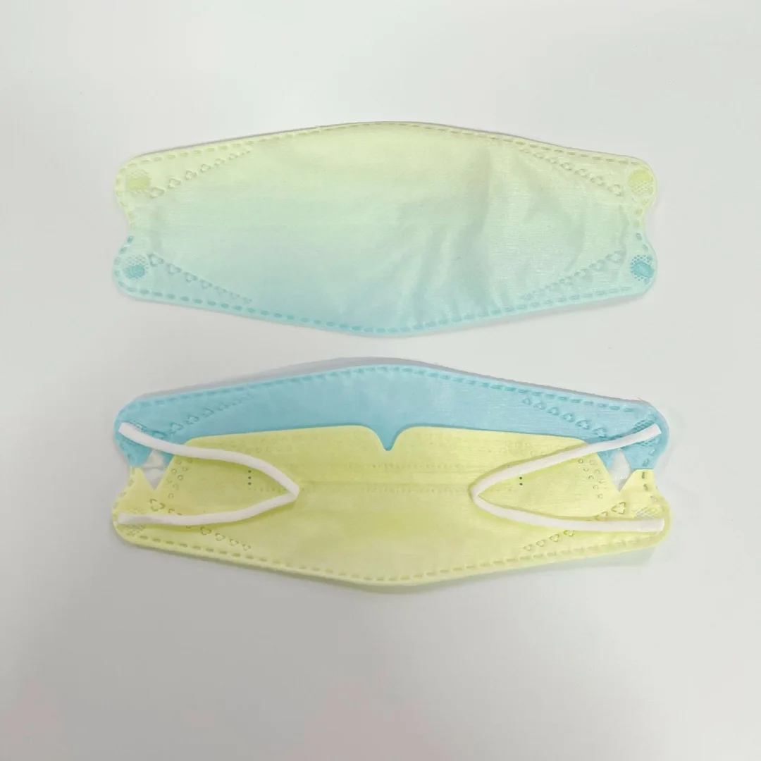 Sanda FFP2 Gradiente Gray Color Medical Face Mask 3D KF94 Mask In Colors