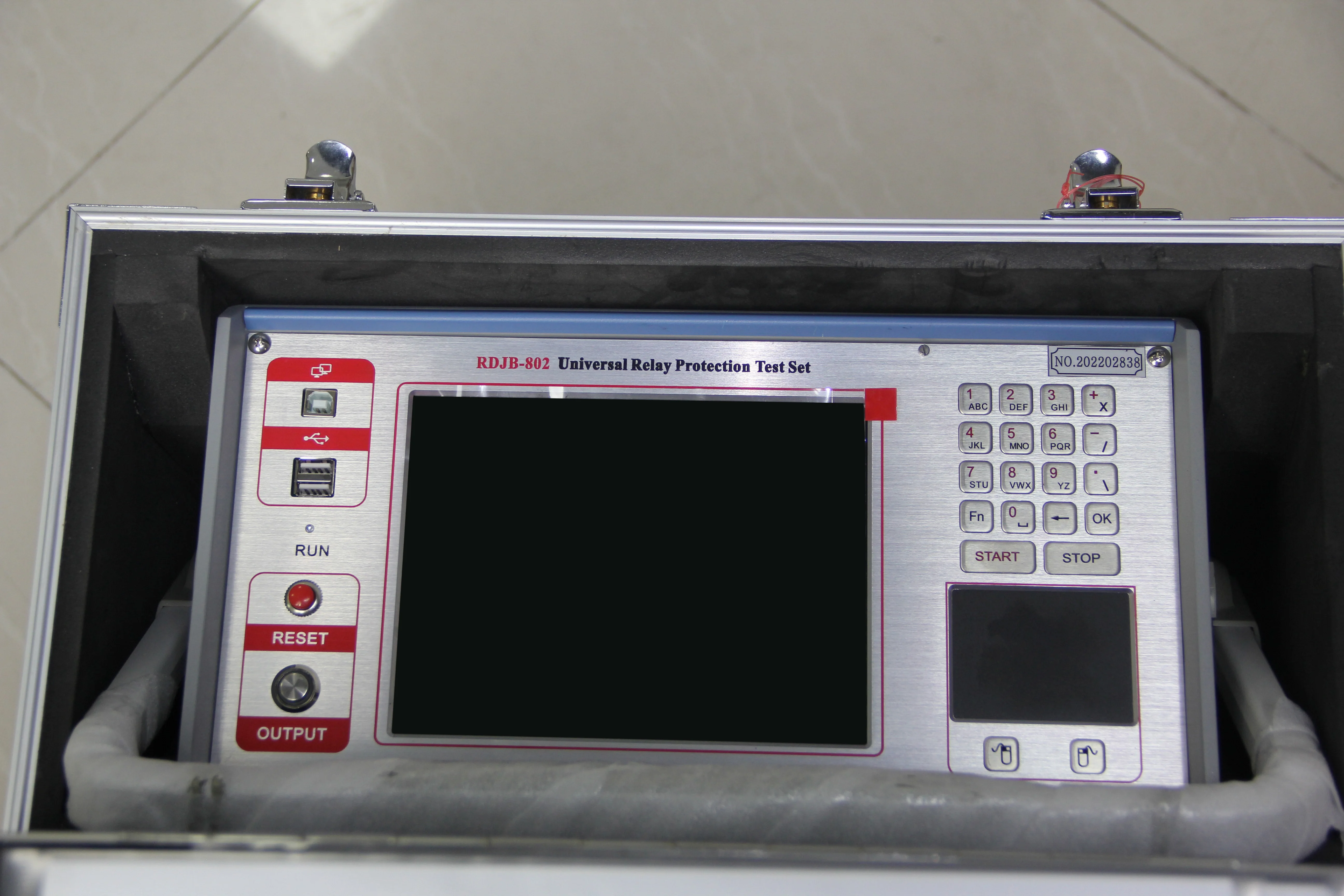 3- phase portable power micro computer protection relay tester