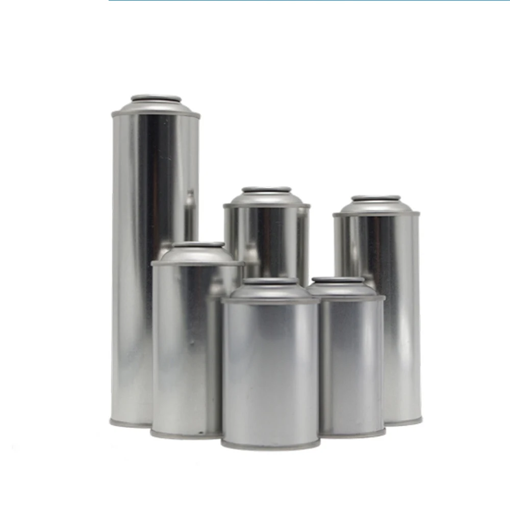 Spray Aerosol Can Aluminium Refill Factory Price Empty Aerosol Cans Wholesale Chemical Tinplate Matches Metal Tin Baolilai / OEM