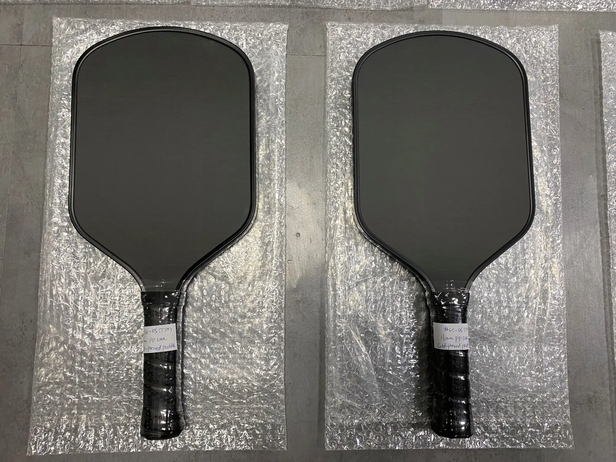 Custom Wholesale Edgeless Guard Tape 13/14/16/20mm Kids PRO China Carbon Fiber T700/T300 OEM pickleball paddle