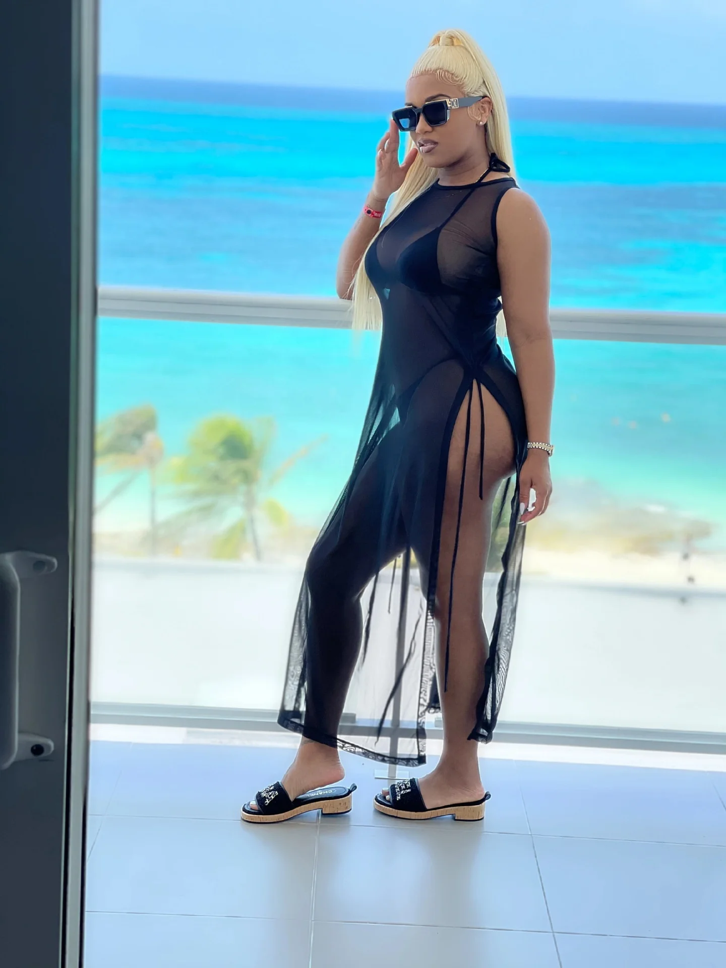 
sun long thin beach 3 piece set swimwear bikini set bathing suits 