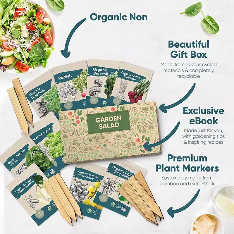 Garden Growing Kits Home planting set grow tools flowerpot planter outdoor