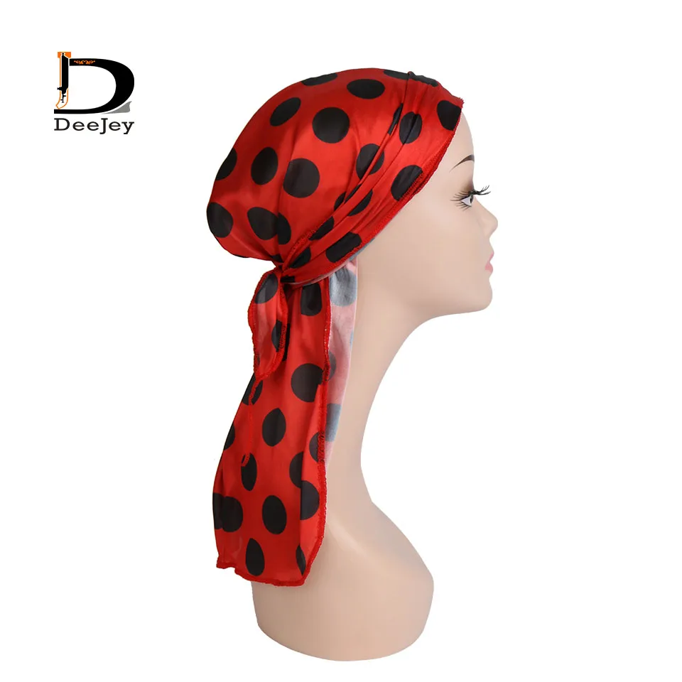 Custom Design Durags Fashionable Unisex Polyester Durag for Men