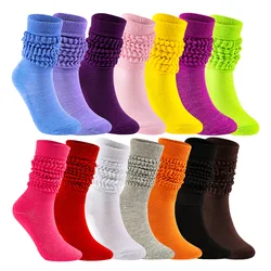 Hot sale Long Slouch Socks For Women Factory Direct Cheap Wholesale  Cotton Women Slouch Socks