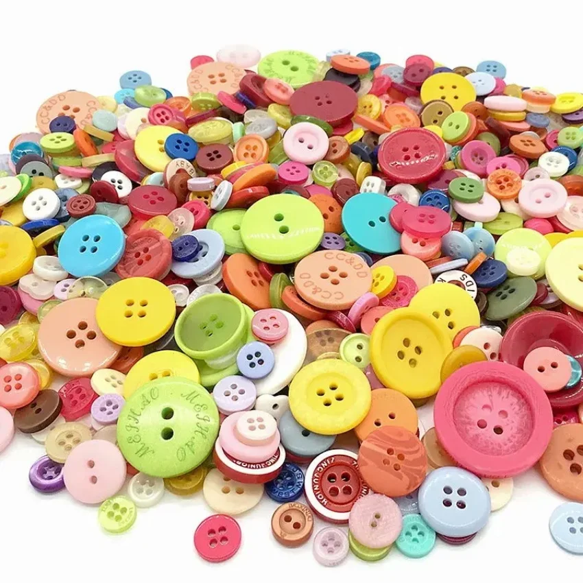 Wholesale Sewing Polyester Plastic Buttons Resin Button for Shirt