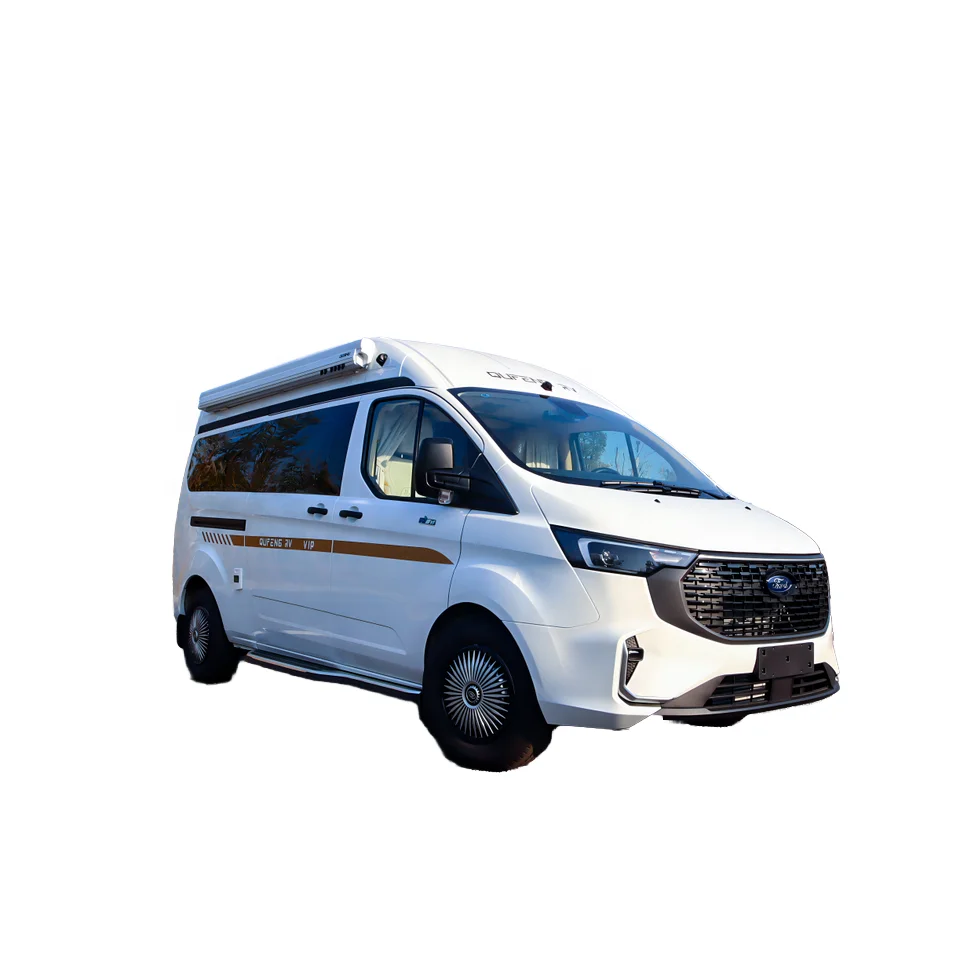 QXN RV B610 бензиновый турбо 6-местный Подержанный автобус гидравлический рулевой автоматический редуктор R16 Размер шины FWD привод кожа левосторонний
