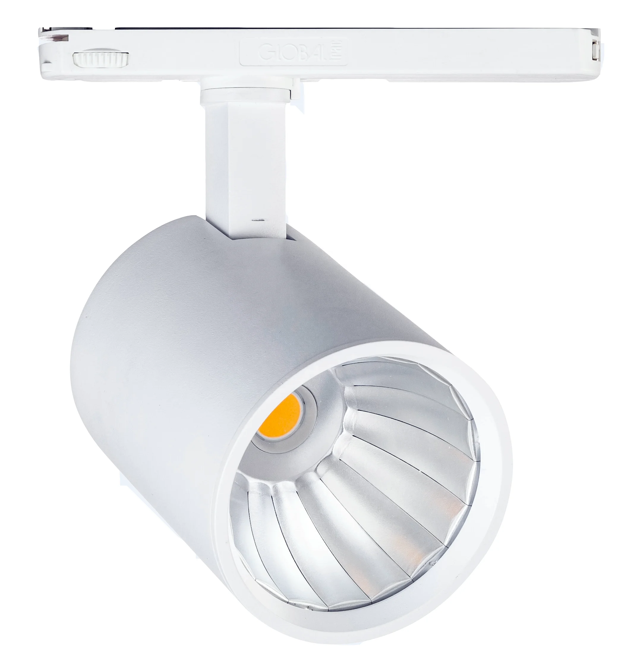 Europe Shop LED Ceiling Track Light 5000 Lumen Focus Spot COB 3-Phase 4 Wires 50W 40W Modern Style Warm White CCT Dali Magnetic