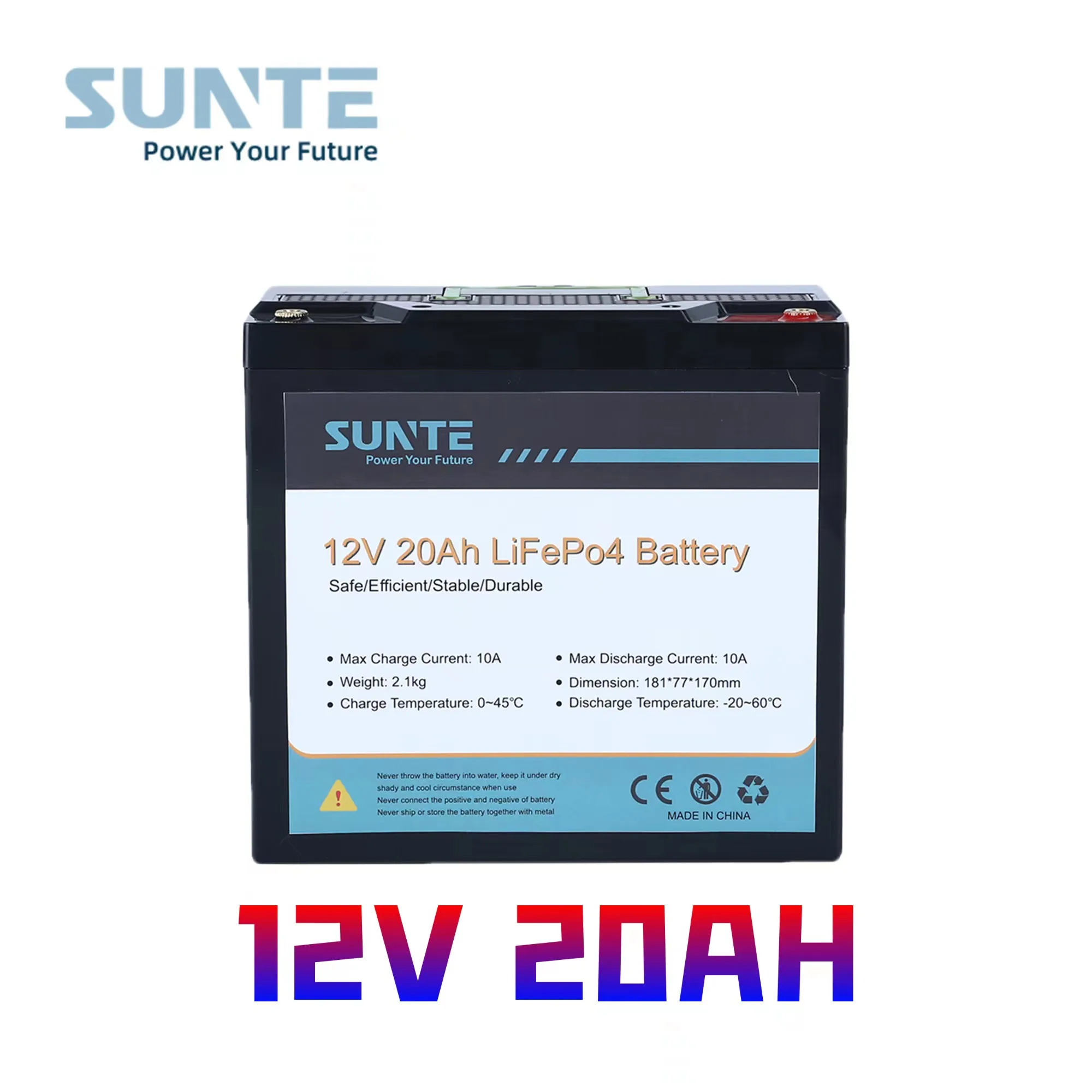 Лидер продаж 2021 перезаряжаемые литиевые аккумуляторы SUNTE 12 В 20 Ач для лодок оптовая продажа электрических подъемников гольфа