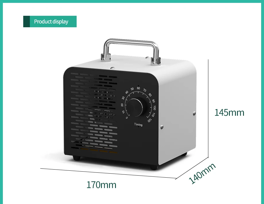 Household deodorant disinfection and purification air ozone generator 5g 10g portable ozone generator