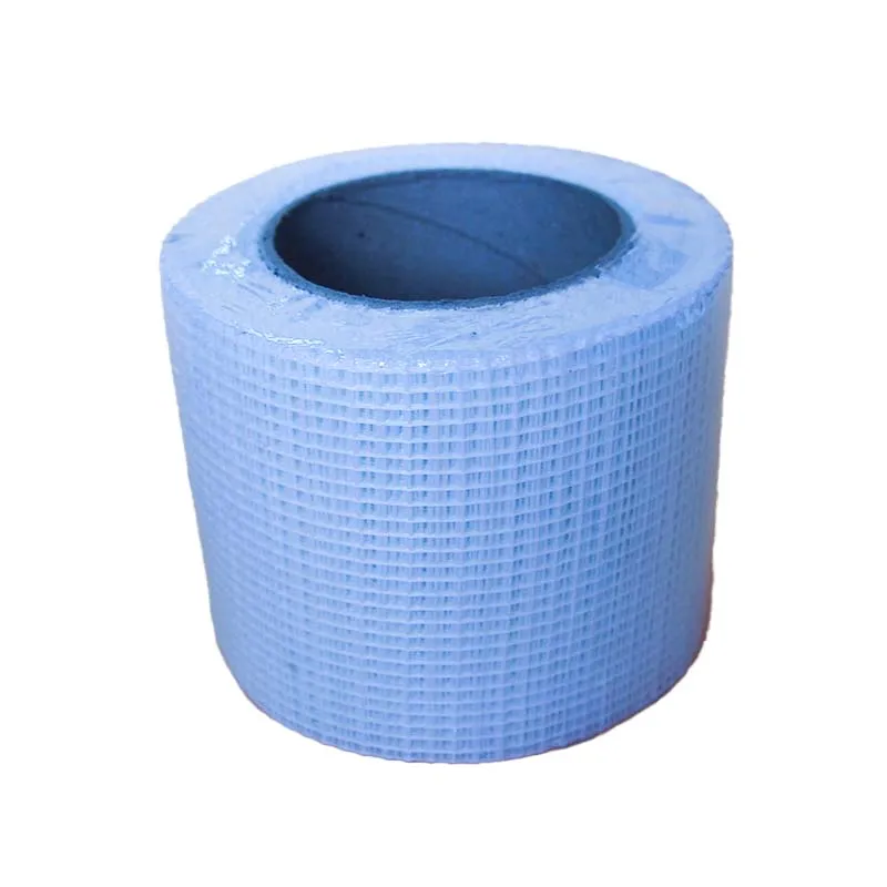 Blue Color Fiber 80G Glass Drywall Seam Plastic Plaster Self Adhesive Fiberglass Mesh Tape